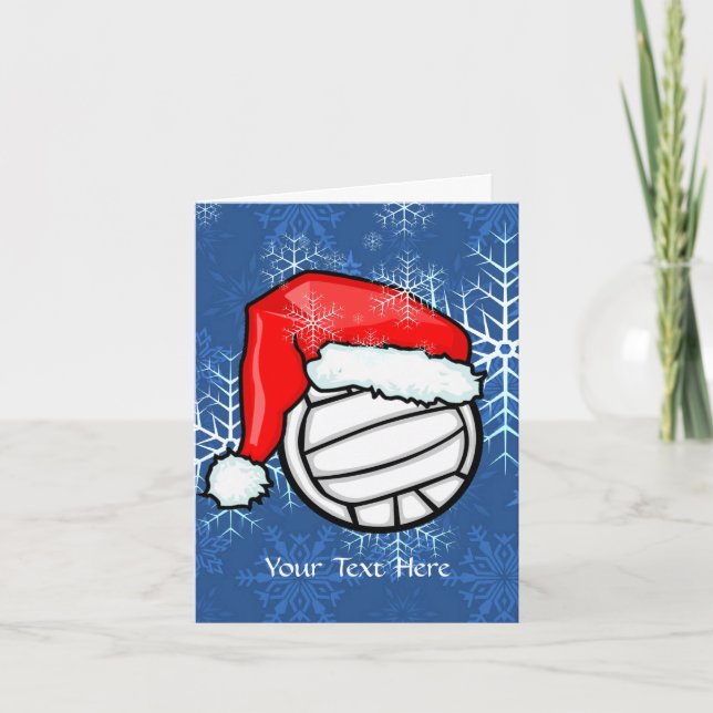 Festividades Cartão - Natal de Voleibol (Frente)