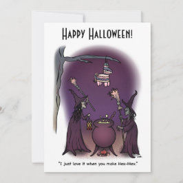 Festividades Cartão Plano de Feriado do Hex Mex Halloween