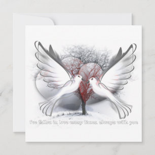 Festividades Cartão plano de presente para dia de os namorados 