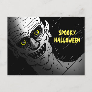 Festividades Cartão postal assustador de Halloween