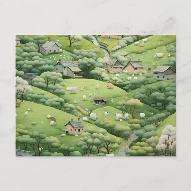 FESTIVIDADES CARTÃO POSTAL DA MUDANÇA DE ENDEREÇO (Frente)