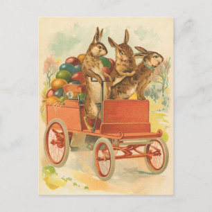 Festividades Cartão postal da Páscoa de Vintage