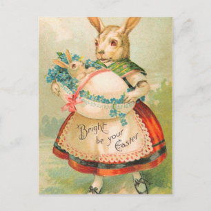 Festividades Cartão postal da Páscoa de Vintage
