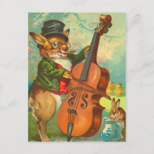 Festividades Cartão postal da Páscoa de Vintage