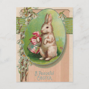 Festividades Cartão postal da Páscoa de Vintage