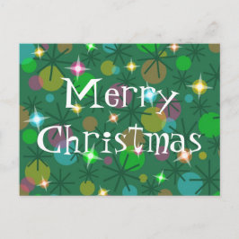 Festividades Cartão postal das Luzes de Natal "Feliz Natal"