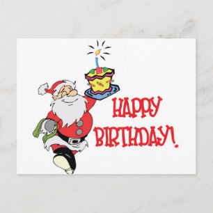 Festividades Cartão postal de aniversário de Natal