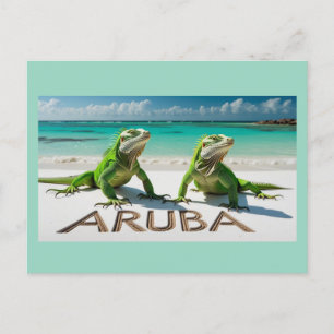 Festividades Cartão postal de boas-vindas à Aruba