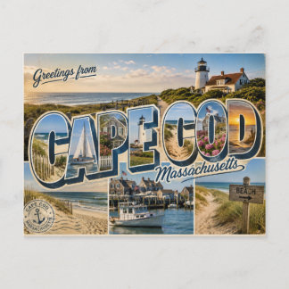 Festividades Cartão postal de Cape Cod, Massachusetts