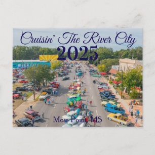 Festividades Cartão postal de Cruisin' The River City 2025
