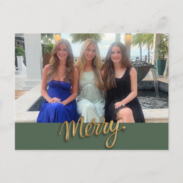 Festividades Cartão postal de feriado de feliz (Frente)