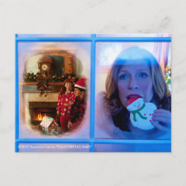 Festividades Cartão postal de Feriado GINGERBREAD MAN