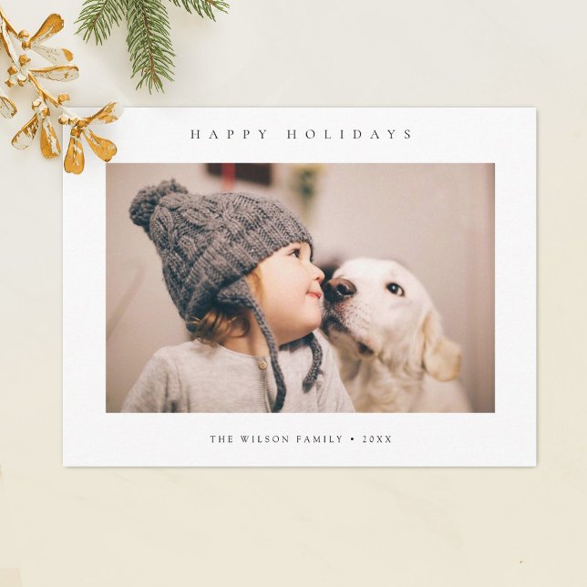 Festividades Cartão postal de Feriado Personalizado Na moda Mod (Criador carregado)