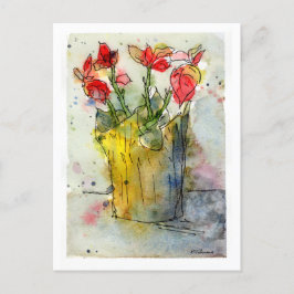 Festividades Cartão postal de Feriado Poinsettia