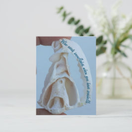 Festividades Cartão postal de férias da Seashell
