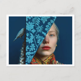 Festividades Cartão postal de férias de inverno na Escandinávia