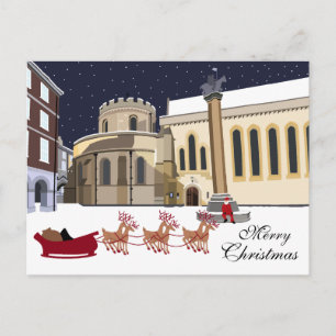 Festividades Cartão Postal De Férias De Natal Em Londres