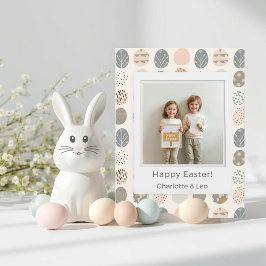Festividades Cartão Postal de Foto de Páscoa Pastel Moderno | P