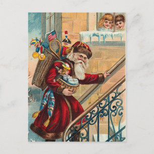 Festividades Cartão postal de natais vintages