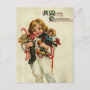 Festividades Cartão postal de natais vintages