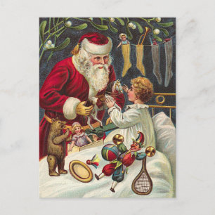 Festividades Cartão postal de natais vintages