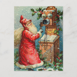 Festividades Cartão postal de natais vintages