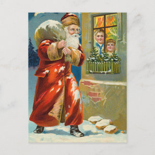 Festividades Cartão postal de natais vintages