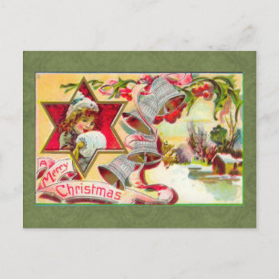Festividades Cartão postal de natais vintages