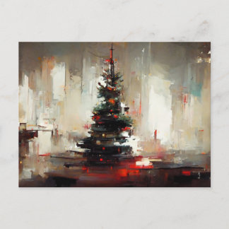 Festividades Cartão postal de Natal Árvore de Natal Contemporân