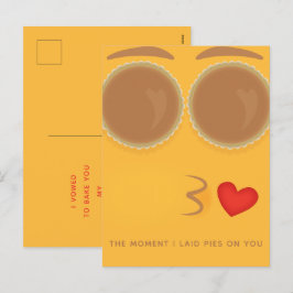 Festividades Cartão postal de Natal de Ação de Graças Pie Eyed 