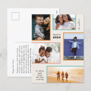 Festividades Cartão postal de Natal de Momentos Coloridos