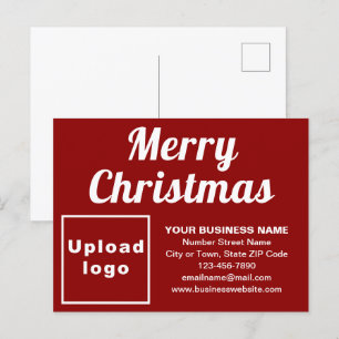 Festividades Cartão postal de Natal de Negócios