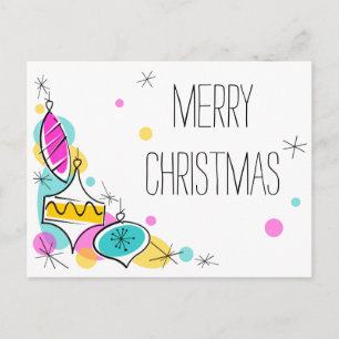 Festividades Cartão postal de Natal do Cantinho das Árvores Ret