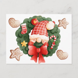 Festividades Cartão postal de Natal e ornamentos