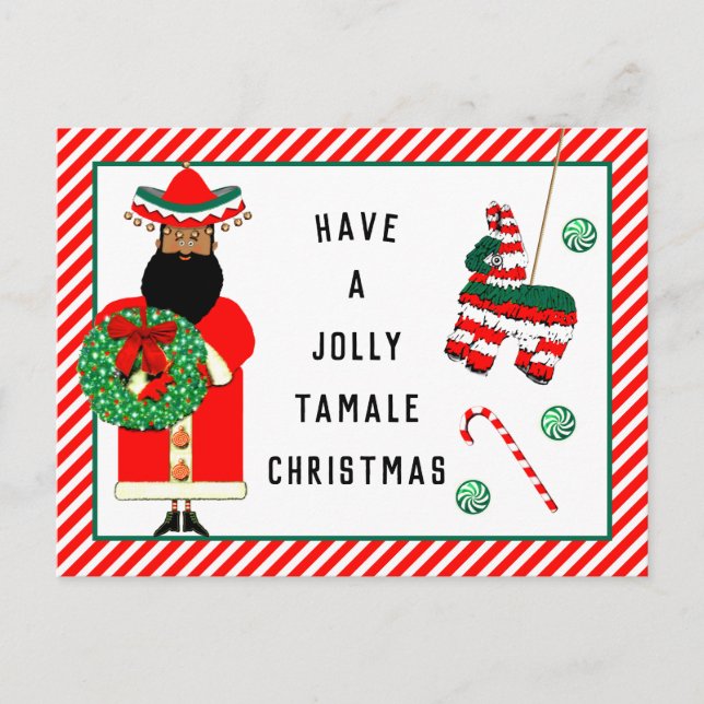 Festividades Cartão postal de Natal engraçado Feliz Navidad (Frente)