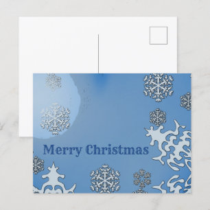 Festividades Cartão postal de Natal Feliz
