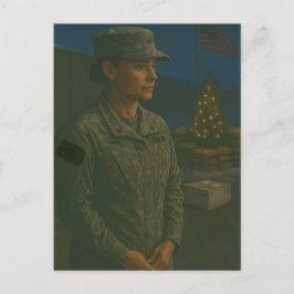 Festividades Cartão Postal de Natal Militar em Homenagem a Sold