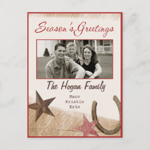 Festividades Cartão postal de Natal Ocidental