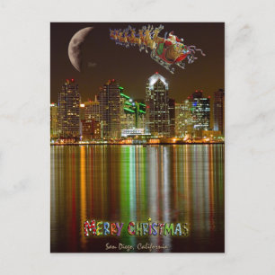 Festividades Cartão postal de Natal San Diego