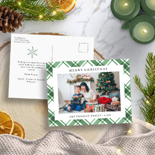 Festividades Cartão postal de Natal Xadrez de Natal