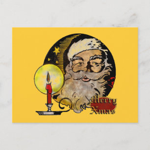 Festividades Cartão postal de Papais noeis Vintage