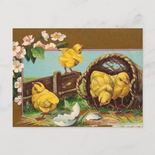 Festividades Cartão postal de páscoa (Frente)