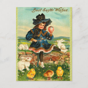 Festividades Cartão postal de Páscoa Vintage