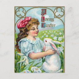 Festividades Cartão postal de Páscoa Vintage