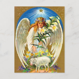 Festividades Cartão postal de Páscoa Vintage