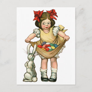 Festividades Cartão postal de Páscoa Vintage