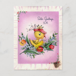 Festividades Cartão postal de Páscoa Vintage