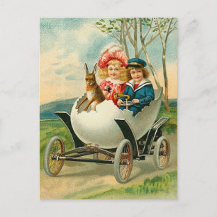 Festividades Cartão postal de Páscoa Vintage