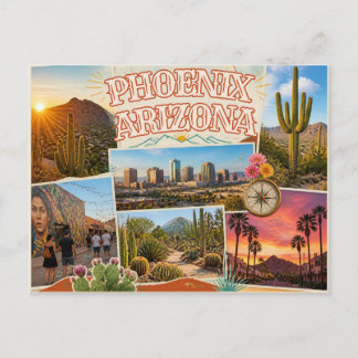 Festividades Cartão postal de Phoenix Arizona