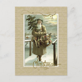 Festividades Cartão postal de reprodução do Nick Christmas